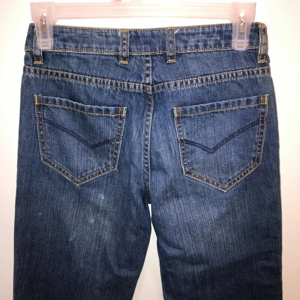 Johnnie B Boden Kids Girls Size 24R Dark Wash Blue Straight Leg Denim Jeans